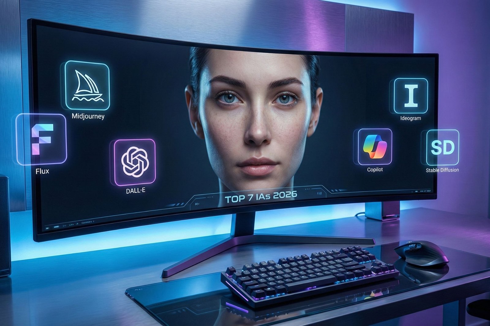 7 Melhores IAs para criar imagens em 2026 (Grátis e Pagas)